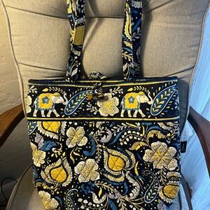 Vera Bradley Retired Ellie Elephant Tote